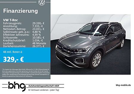 VW T-Roc Volkswagen 1.5 TSI OPF DSG Style