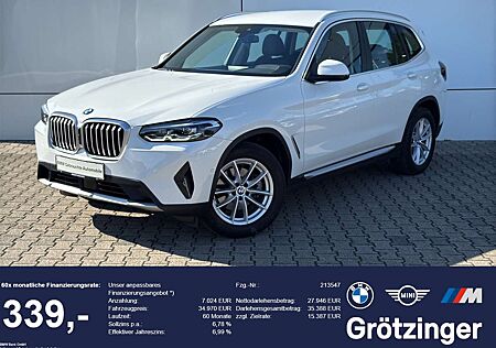 BMW X3 xDrive20d LED+AHK+SHZ+GRA