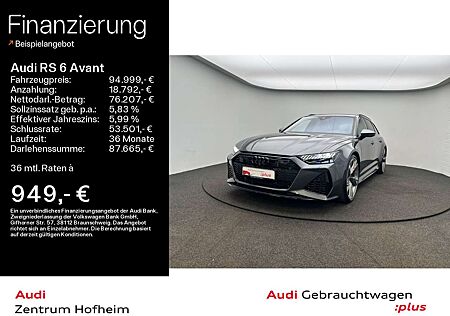 Audi RS6 *305 km/h*Keramik*Pano*B&O*Laser*Virtu