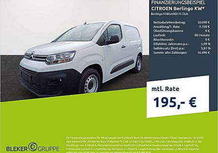 Citroën Berlingo Citroen M BlueHDi 75 Club