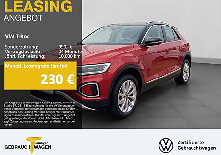 VW T-Roc Volkswagen 2.0 TDI DSG STYLE LM17 NAIV KAMERA SITZHZ