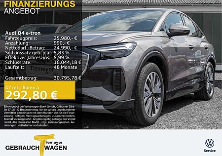 Audi Q4 e-tron Sportback 40 KAMERA LM19 NAVI