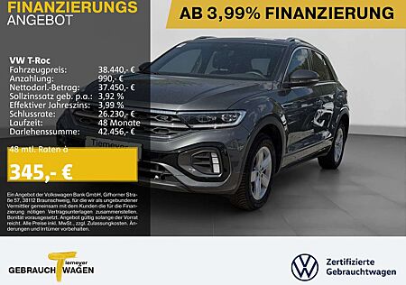 VW T-Roc Volkswagen 2.0 TDI DSG 4M R-LINE LM19 AHK MATRIX ASSI