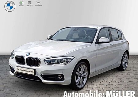 BMW 118 d Sport Line 5-Türer Navi Leder LED Mehrzonenklim