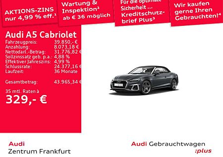 Audi A5 40 TFSI S tronic S line LED AHK Mas