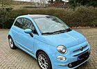Fiat 500 Lounge blau TÜV Neu *Schiebedach*