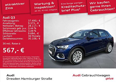 Audi Q3 35 TDI advanced quattro Navi S tronic