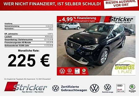 Seat Arona Xperience 1.0TSI DSG 224,-ohne Anzahlung App-Conn