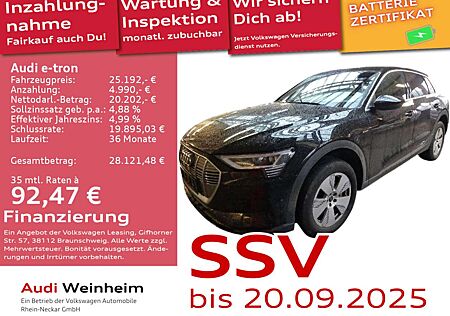 Audi e-tron 50 Kamera AHK LED Navi UPE 83.443€ uvm