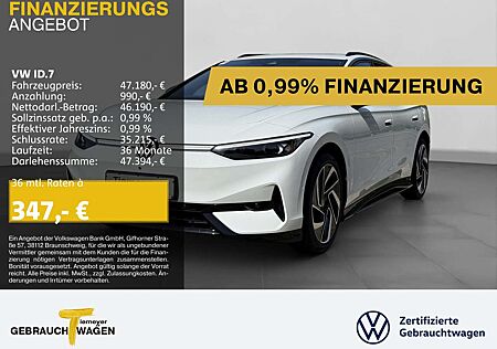 VW ID.7 Volkswagen Tourer PRO 286 PS IQ.LIGHT AHK KAMERA LM20