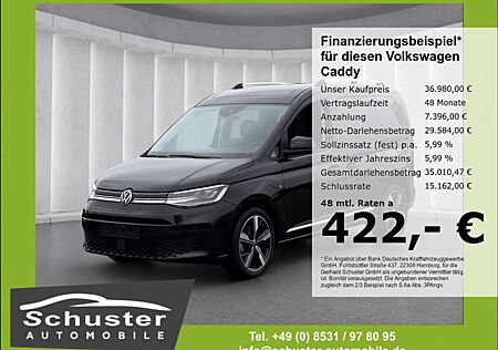 VW Caddy Volkswagen Style 7-Sitze TDI*DSG StndHzg AHK ACC Navi