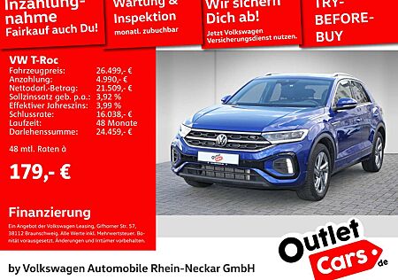 VW T-Roc Volkswagen 1.5 TSI R-Line DSG Navi Kamera LED uvm