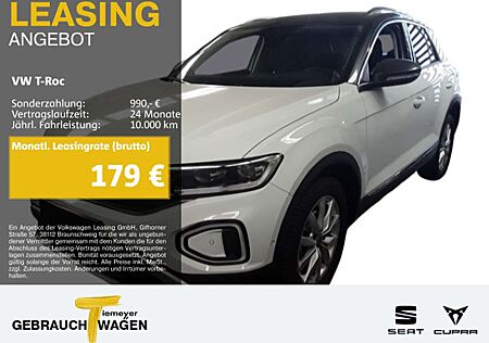 VW T-Roc Volkswagen 1.0 TSI STYLE NAVI AHK LM17