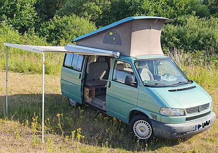 VW T4 California Volkswagen Coach, 1.Hd Solar Hubd Hzg DPF AHK Küche Radtr