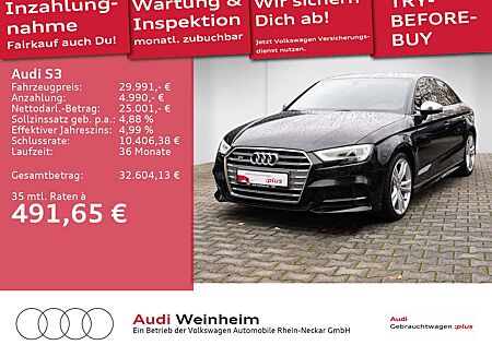 Audi S3 lim TFSI LED S-tronic Digitaltacho Navi uvm