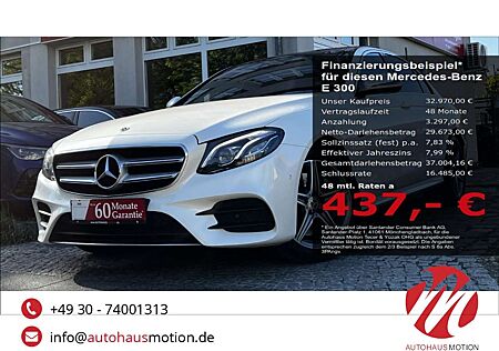 Mercedes-Benz E 300 de AMG line LED Navi Burmester Pano Memory Leder K