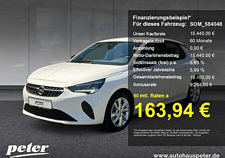 Opel Corsa F 1.2 Turbo Elegance Klima Sitzheizung Allwe