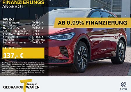 VW ID.4 Volkswagen GTX LM21 PANO HuD DCC AHK WÄRMEP.