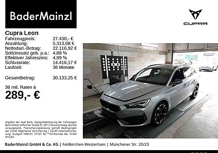 Cupra Leon ST 1.4 e-Hybrid DSG Navi SHZ Kamera Virtual
