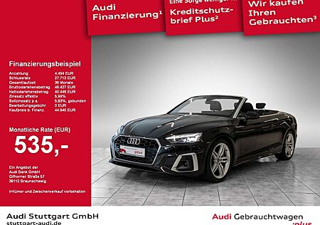 Audi A5 Cabriolet 45 TFSI qu S line Laser Sitzlüftung