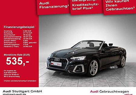 Audi A5 Cabriolet 45 TFSI qu S line Laser Sitzlüftung