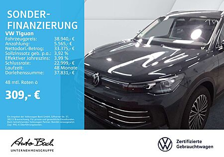 VW Tiguan Volkswagen 1.5 eTSI DSG Elegance, Navi, HD-Matrix-LE