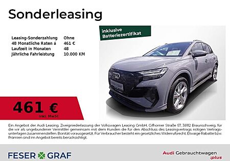 Audi Q4 e-tron 45 qu. S line Ext. Matrix Navi RüKa