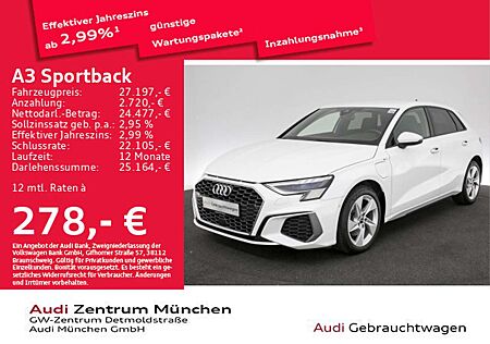 Audi A3 40 TFSI e S tronic S line ACC/Virtu