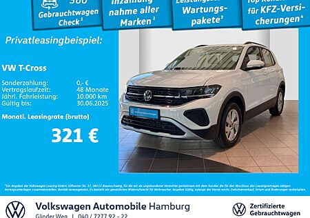 VW T-Cross Volkswagen 1.0 TSI DSG Life Kamera Klima Navi Sitzh
