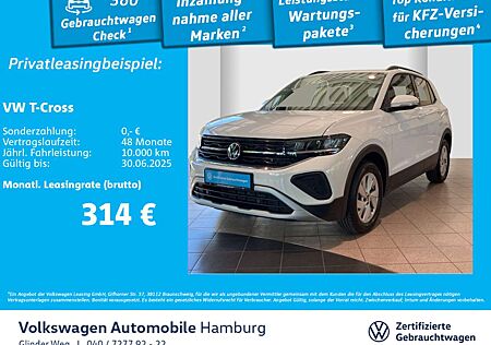 VW T-Cross Volkswagen 1.0 TSI DSG Life Kamera Klima Navi Sitzh