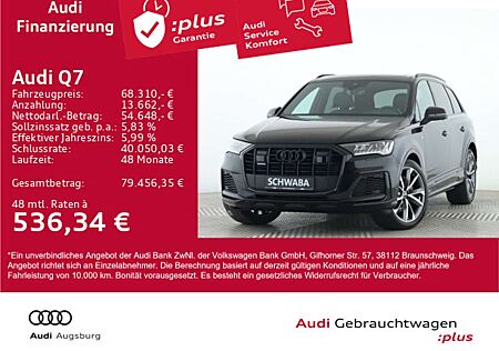 Audi Q7 S line 55TFSI qu. LUFT*PANO*MATRIX*AHK*8-fach