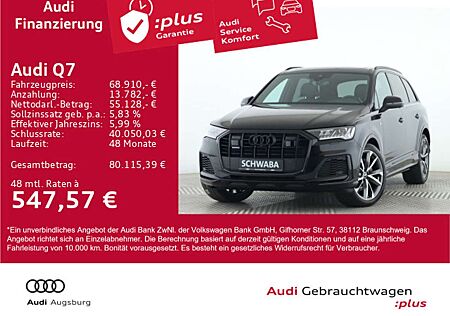 Audi Q7 S line 55TFSI qu. LUFT*PANO*MATRIX*AHK*8-fach