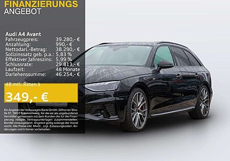 Audi A4 40 TFSI Q 2 x S LINE LM19 KAMERA NAVI+
