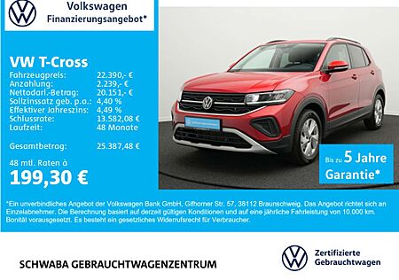 VW T-Cross Volkswagen Life 1.0 TSI *ACC*LED*VIRTUAL*NAVI*16''*