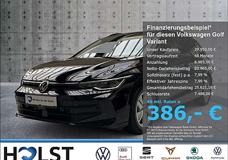 VW Golf Variant Volkswagen VIII 1.5TSI Life AHK Kamera Business-Pak.