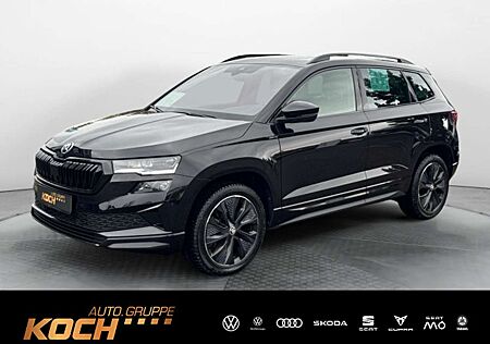 Skoda Karoq gebraucht kaufen Skoda Karoq Sportline 1.5 TSI DSG *NAVI*PANODACH*ACC*