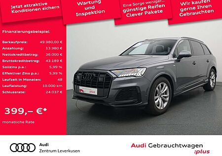 Audi Q7 quattro S line HUD PANO ACC AHK B&O LEDER