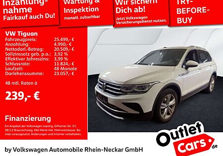 VW Tiguan Volkswagen 2.0 TDI Elegance DSG 4Motion Navi Standhe