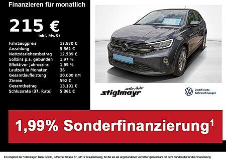 VW Taigo Volkswagen 1.0 TSI APPS+LED+PDC+SITZHZG