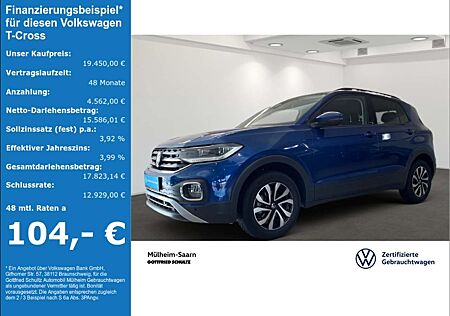 VW T-Cross Volkswagen 1.0 TSI Active Navi ACC Leichtmetallräder