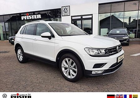 VW Tiguan Volkswagen Highline 2.0TDI DSG LED AHK NAVI AID uvm. Klima