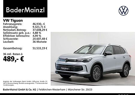 VW Tiguan Volkswagen 2.0 TDI 4M DSG Goal AHK 360° Pano Navi