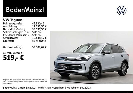 VW Tiguan Volkswagen 2.0 TDI 4M DSG Goal AHK 360° Pano Navi