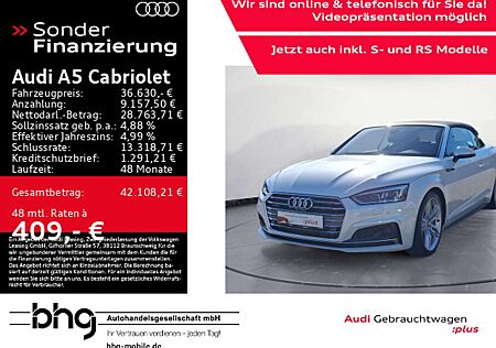 Audi A5 Cabrio 2.0 TFSI quattro S tronic sport