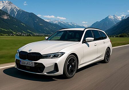 BMW 330e 330 Touring M Sport, HUD, AHK, 360 Grad, Leder