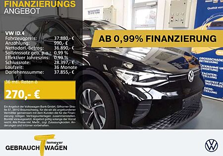 VW ID.4 Volkswagen PRO ELECTRIC WÄRMEPUMPE IQ.LIGHT NAVI SITZH