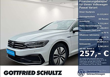 VW Passat Variant Volkswagen 1 4 TSI DSG GTE NAVI LED SITZHZG CONNECT ACC