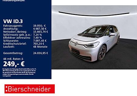 VW ID.3 Volkswagen Pure Perf style 19 MATRIX CAM ACC