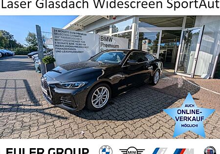 BMW 420 i M-Sport Laser Glasdach Widescreen SportAut MemoS