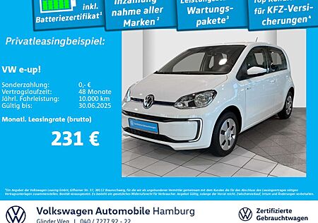 VW e-up! Volkswagen e-up! move Sitzhzg Rückfkamera Klima